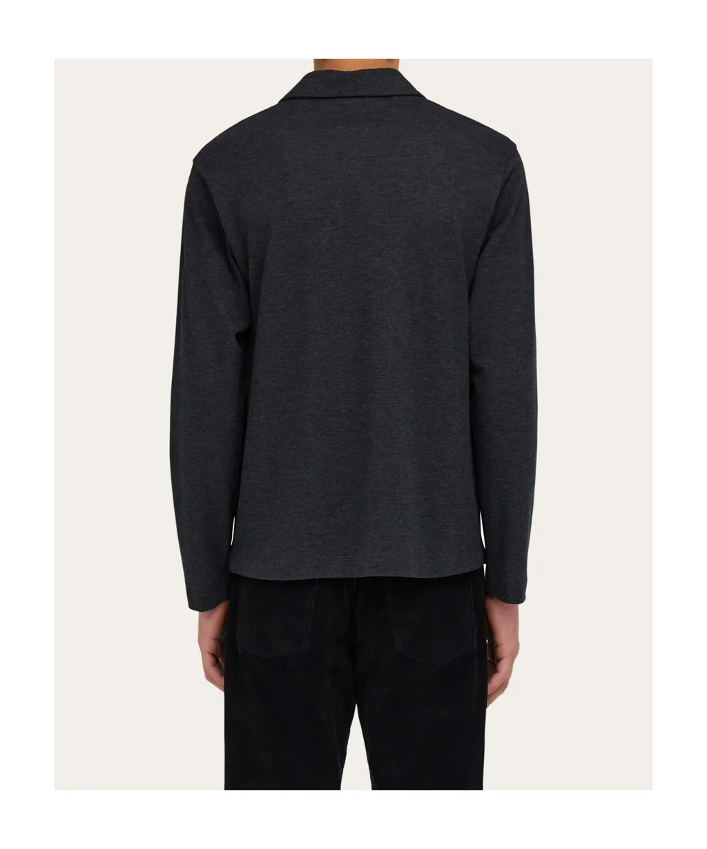 Long Sleeved Polo Shirt
