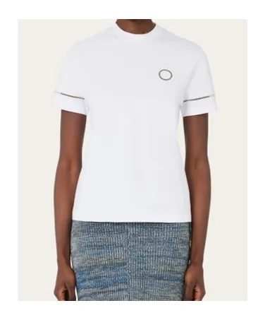 Jour Stitch Detailed Crewneck T-Shirt