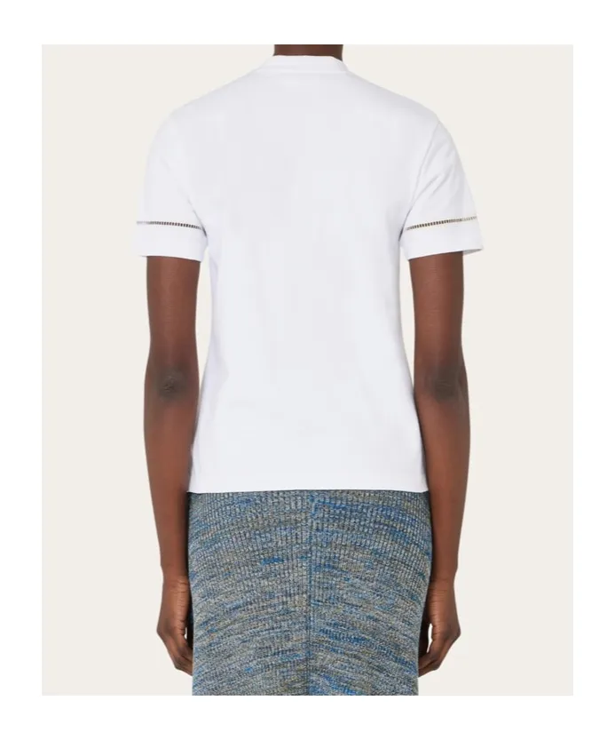 Jour Stitch Detailed Crewneck T-Shirt