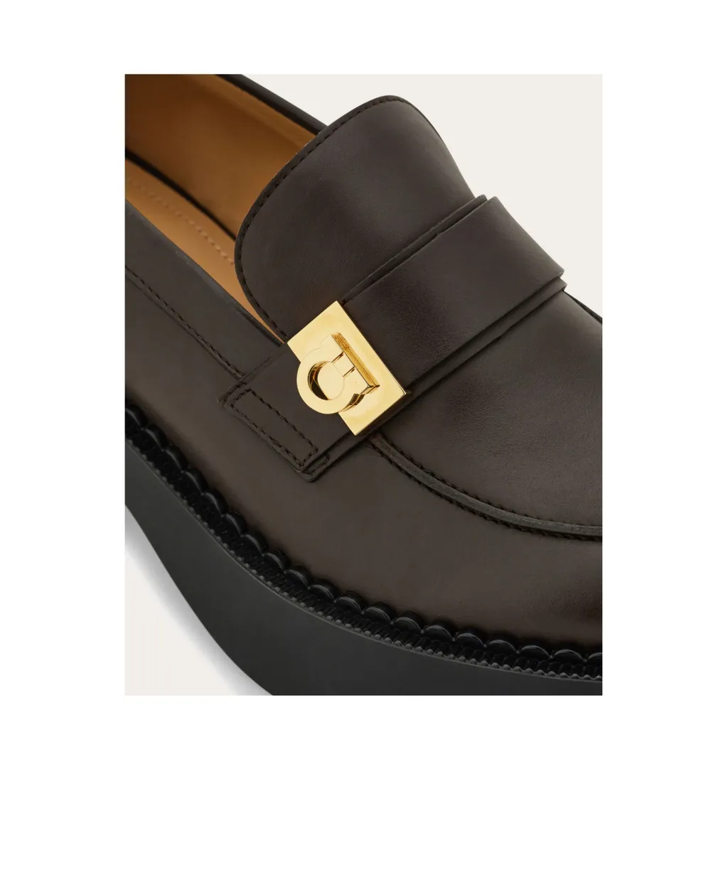 Caminia Buckled Platform Loafers