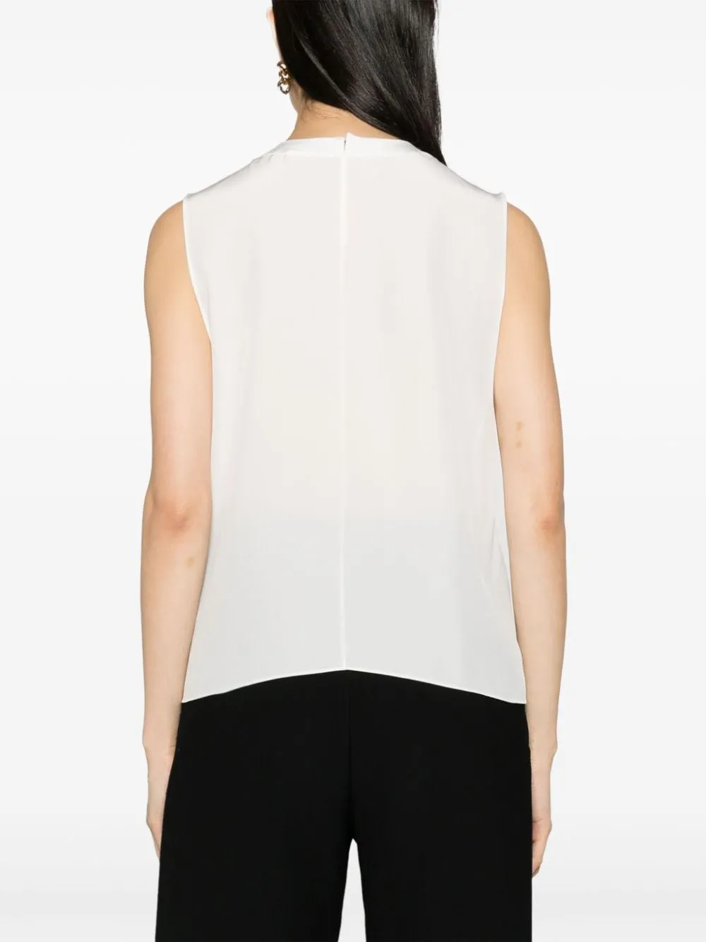 Crewneck Sleeveless Tank Top