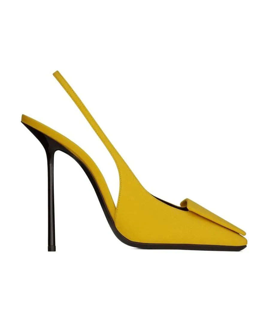 George Square Toe Slingback Pumps