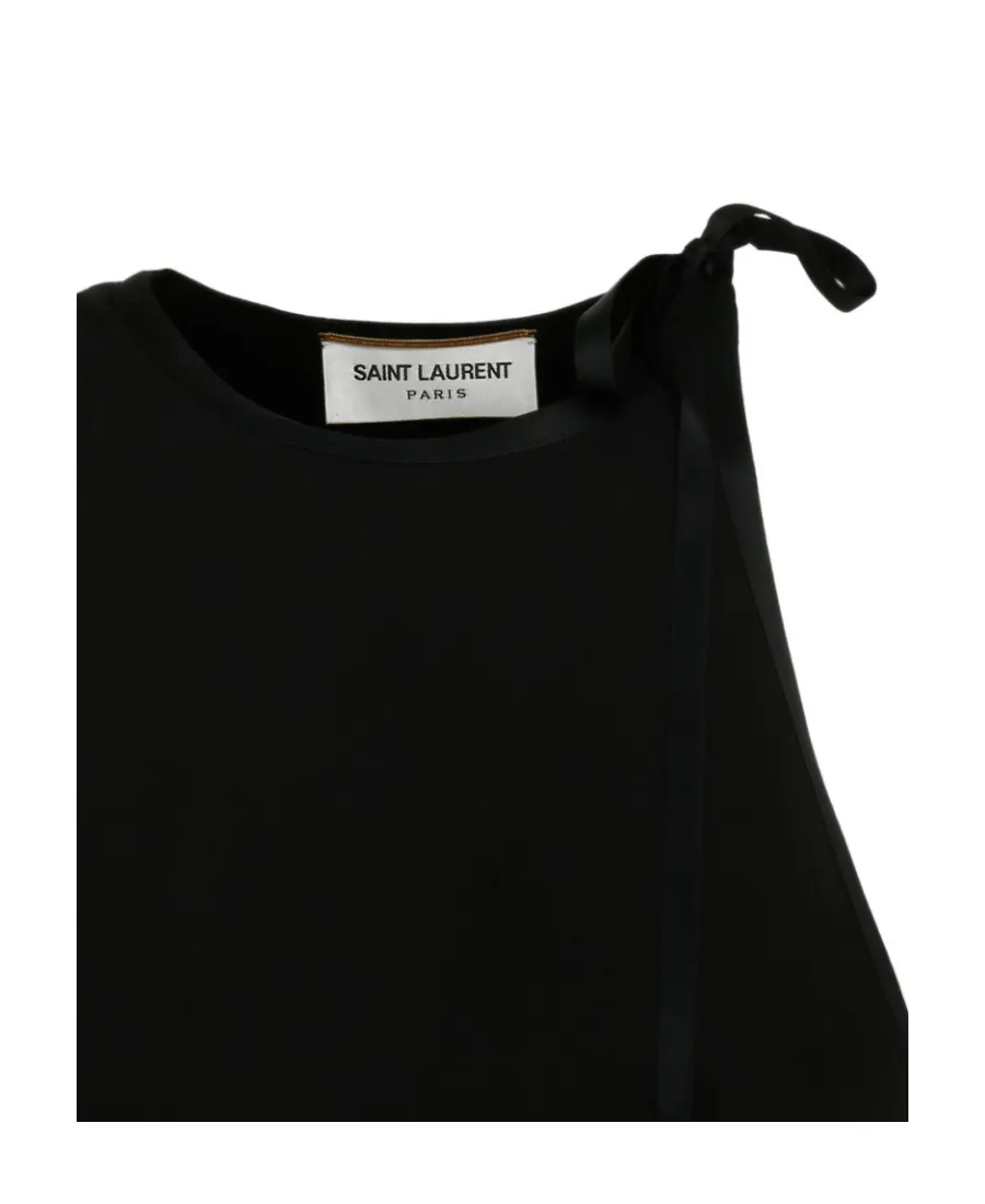 Sleeveless Crewneck Mini Dress