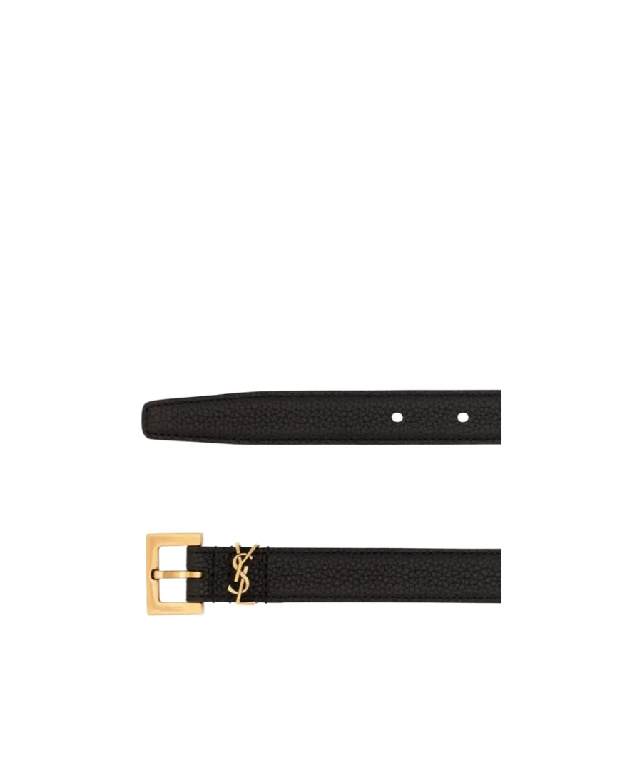 Monogram Square-Buckle Belt