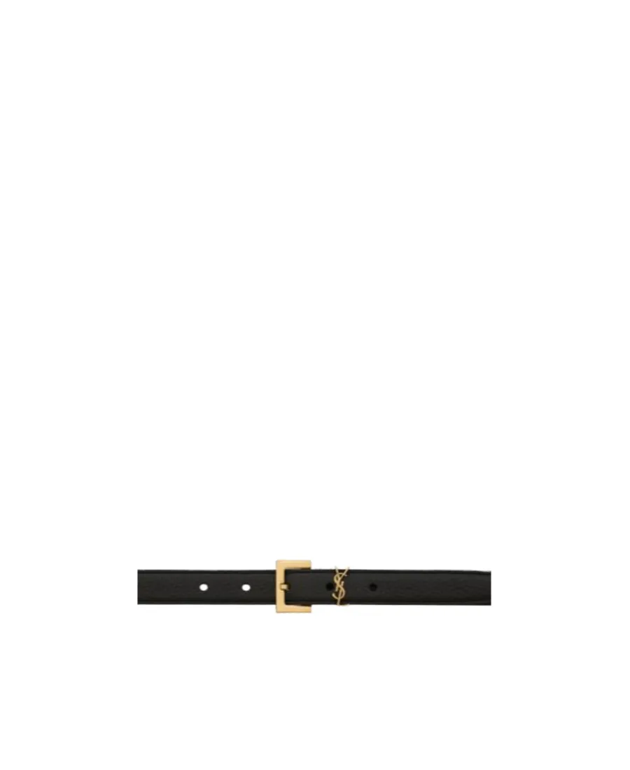 Monogram Square-Buckle Belt