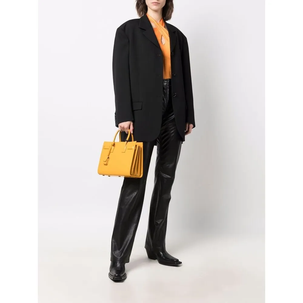 Sac De Jour Logo Detailed Tote Bag