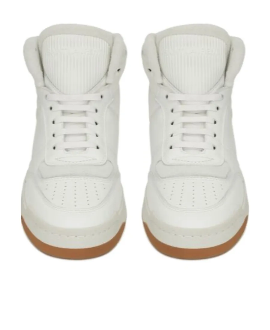 Round Toe Lace-Up Sneakers