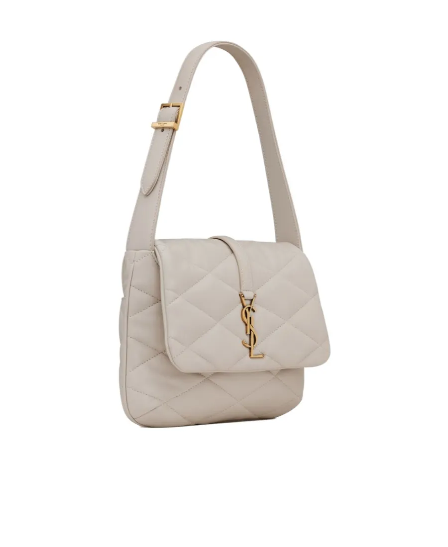 Le 57 Logo Plaque Shoulder Bag
