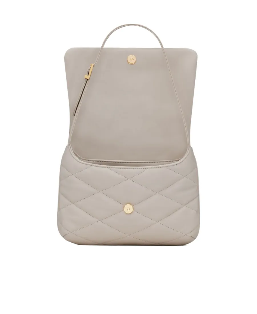 Le 57 Logo Plaque Shoulder Bag