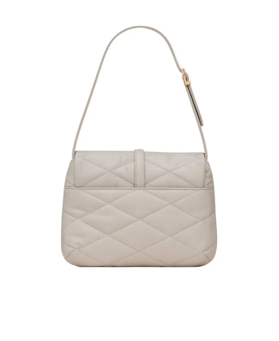 Le 57 Logo Plaque Shoulder Bag