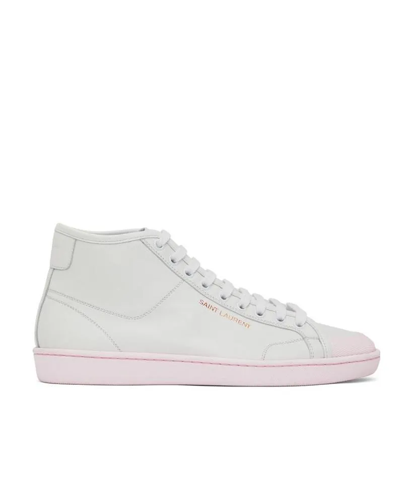 Logo-Stamp High Top Sneakers
