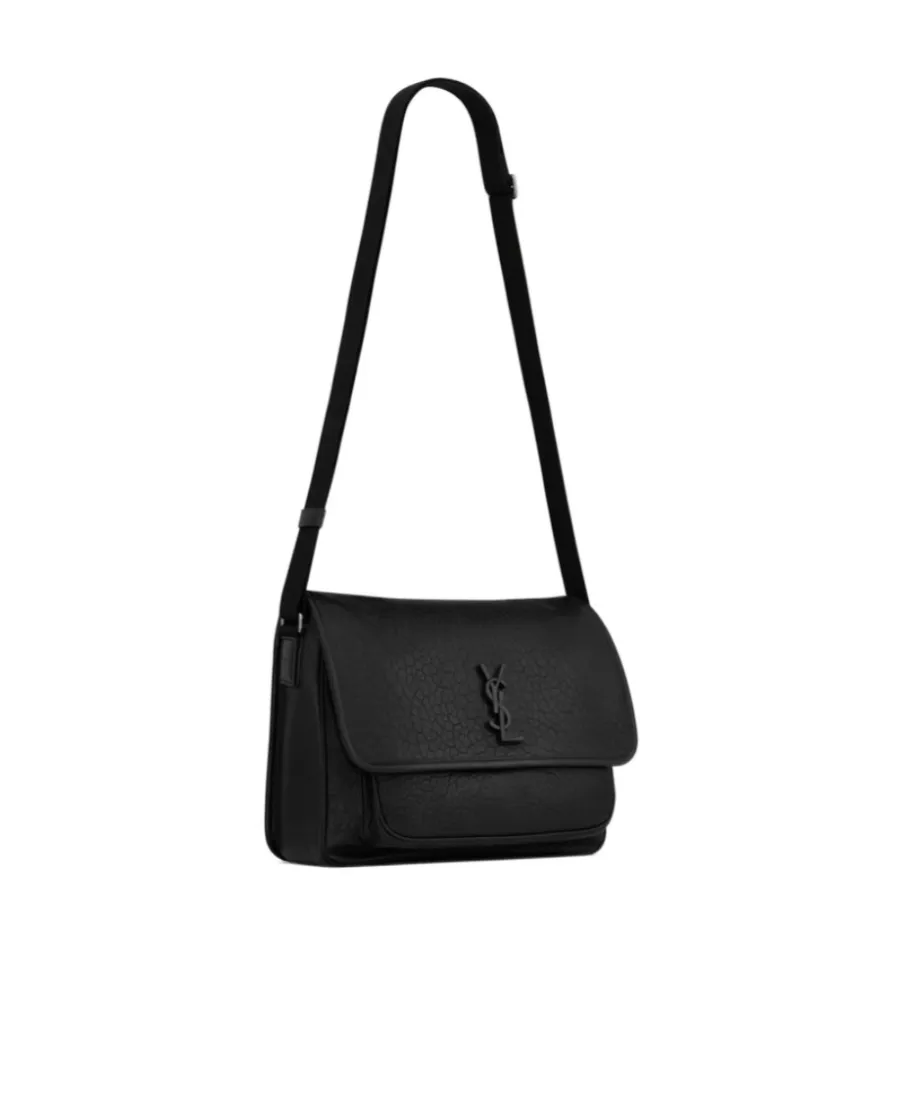 Niki Logo Plaque Messenger Bag