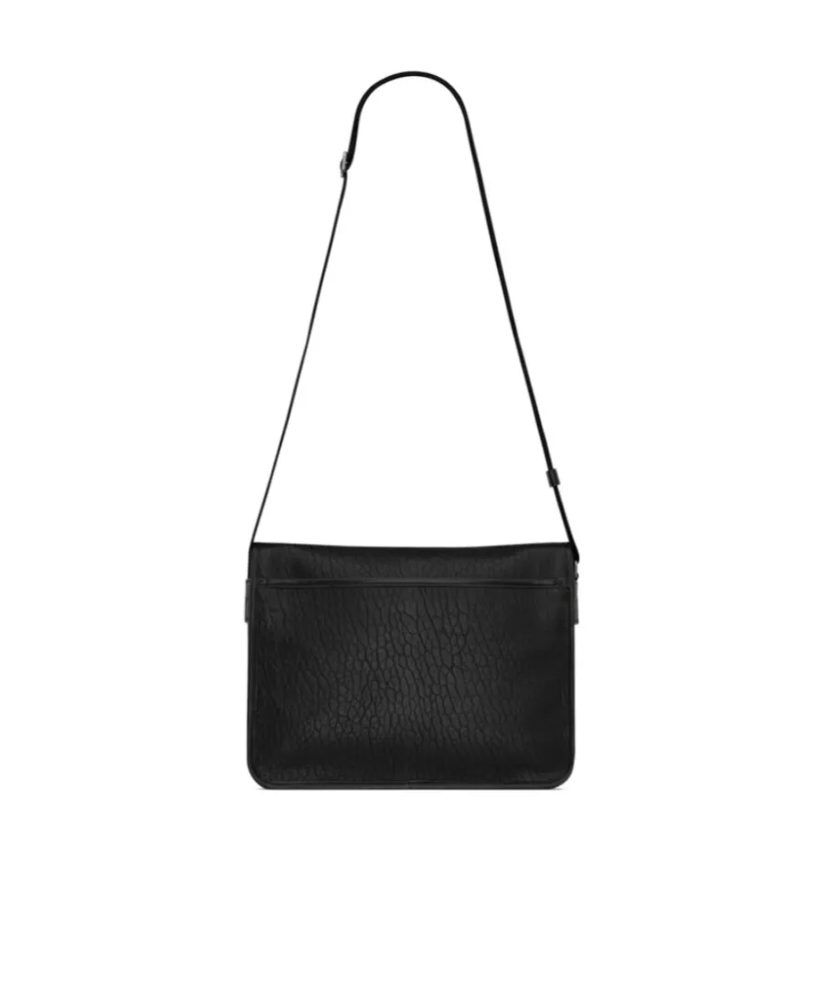Niki Logo Plaque Messenger Bag