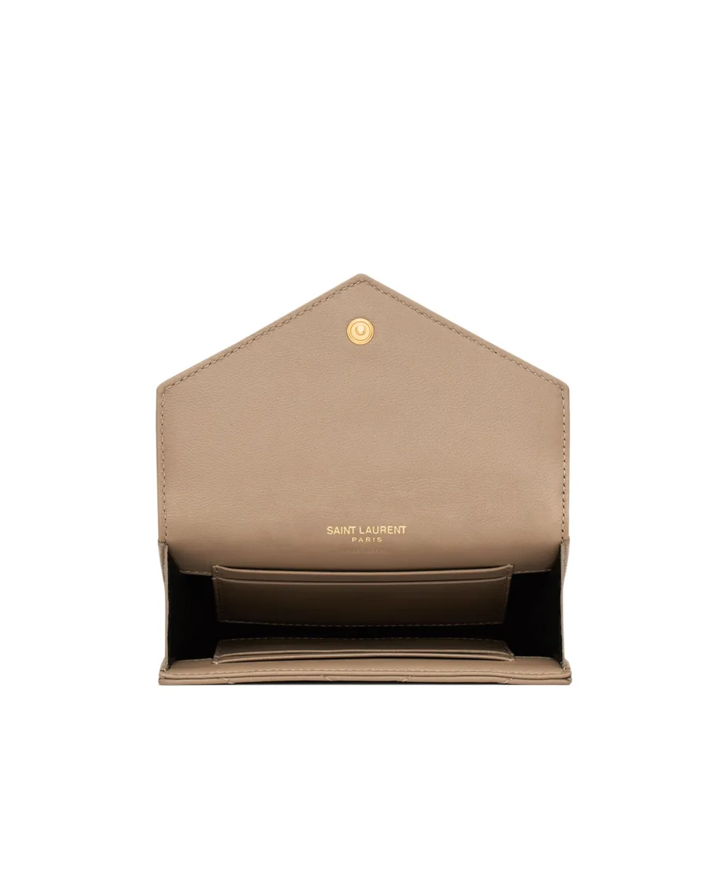 Cassandre Matelassé Small Envelope Wallet