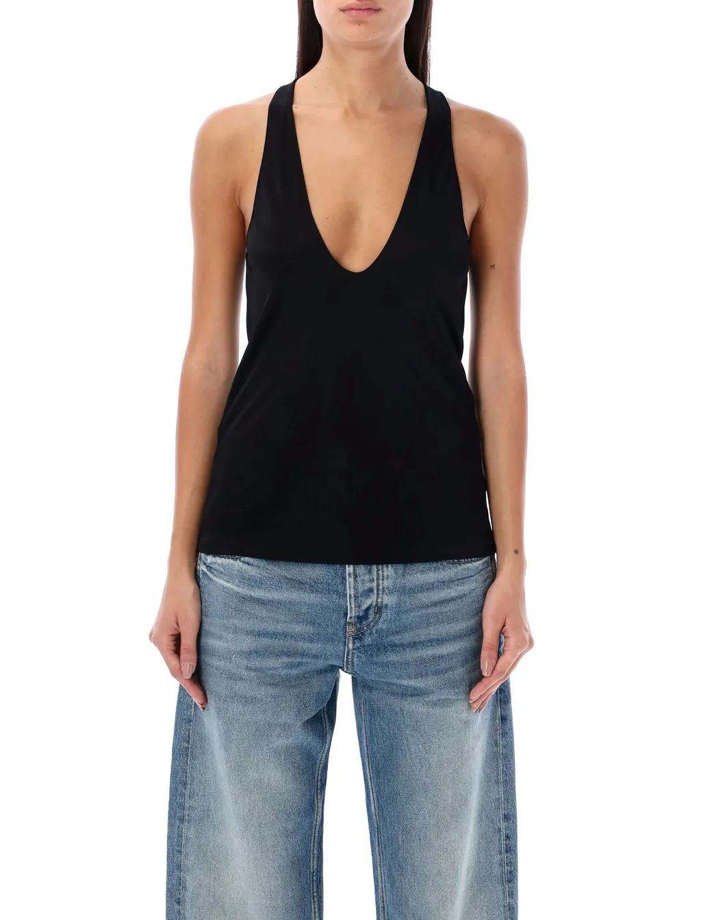 U-Neck Sleeveless Tank Top