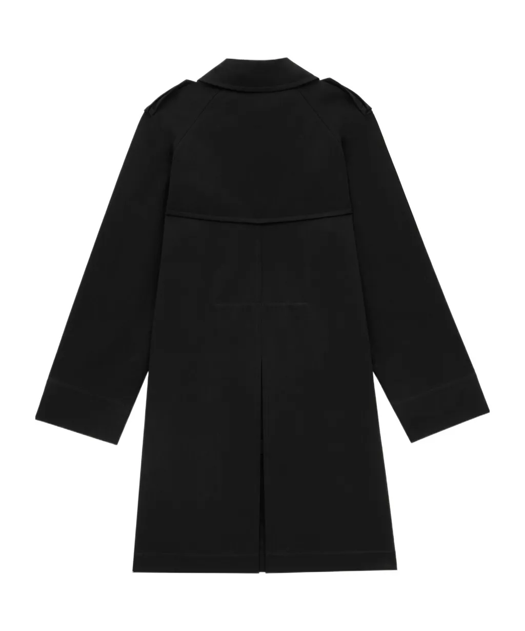 Double-Breasted Trench Coat