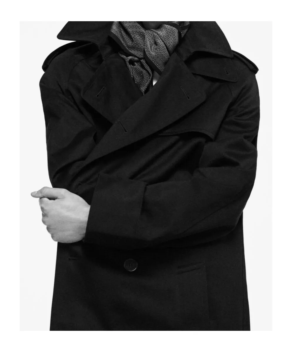 Double-Breasted Trench Coat