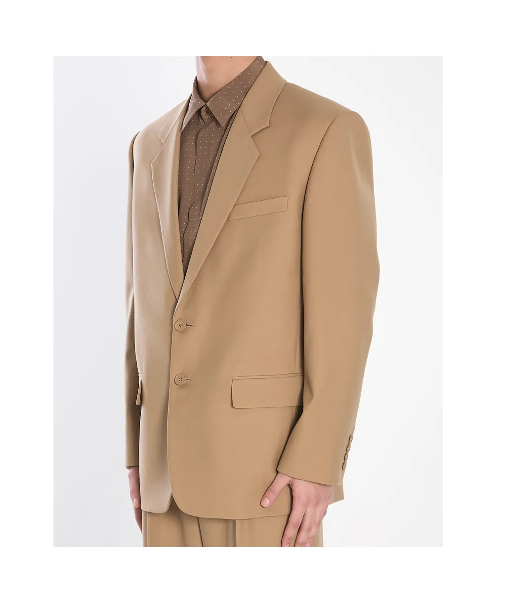Single-Breasted Long-Sleeved Jacket