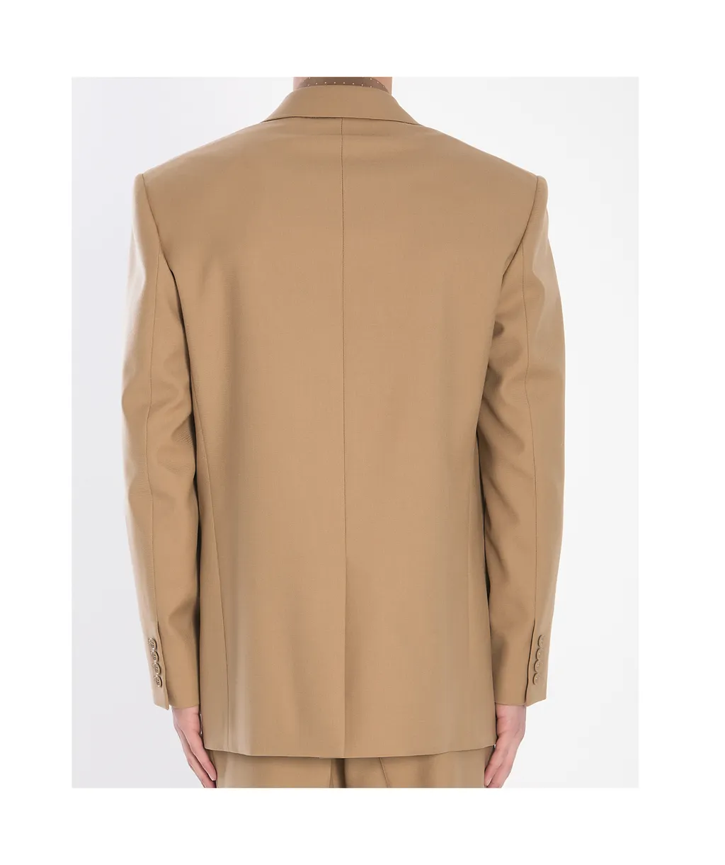 Single-Breasted Long-Sleeved Jacket
