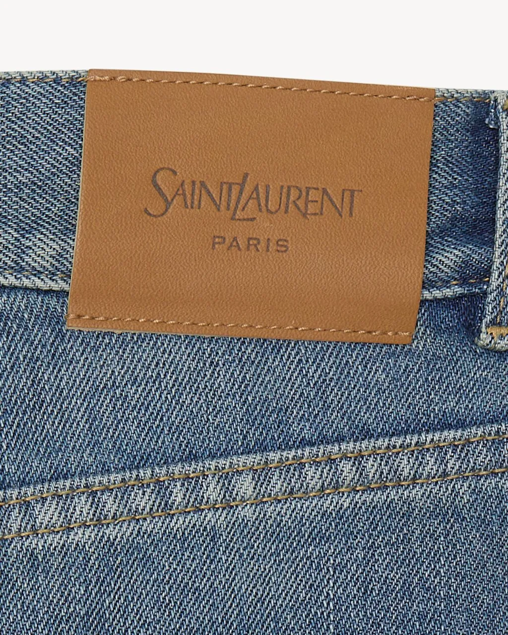 70's High Waist Straight Leg Jeans