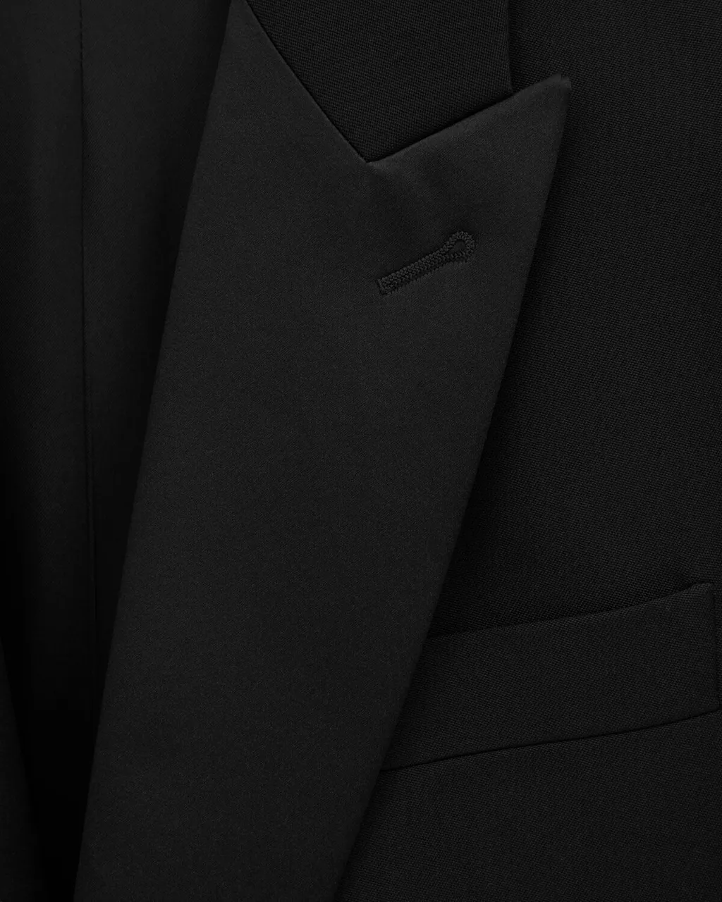 Single-Breasted Tuxedo Jacket