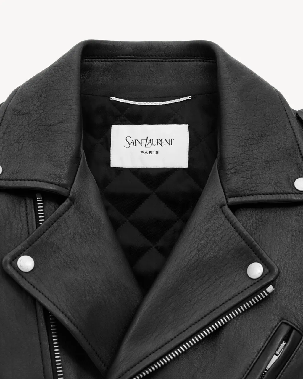Zip Detailed Belted Biker Jacket