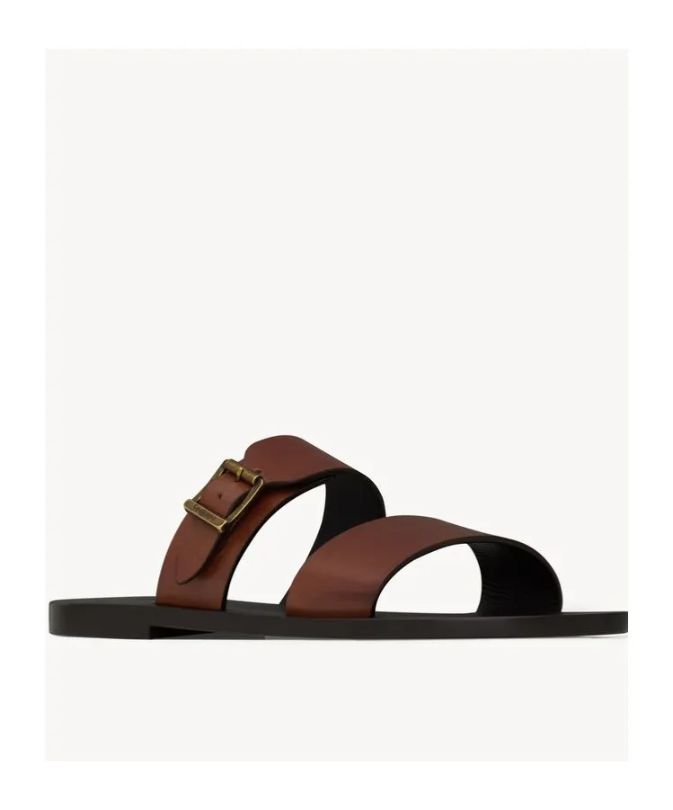 Ios Slides In Smooth Leather