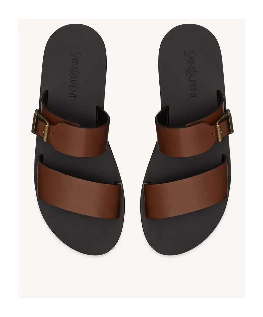 Ios Slides In Smooth Leather
