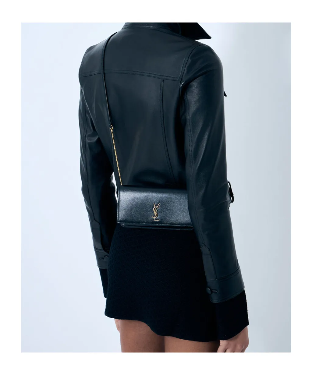 Cassandre Foldover Top Shoulder Bag