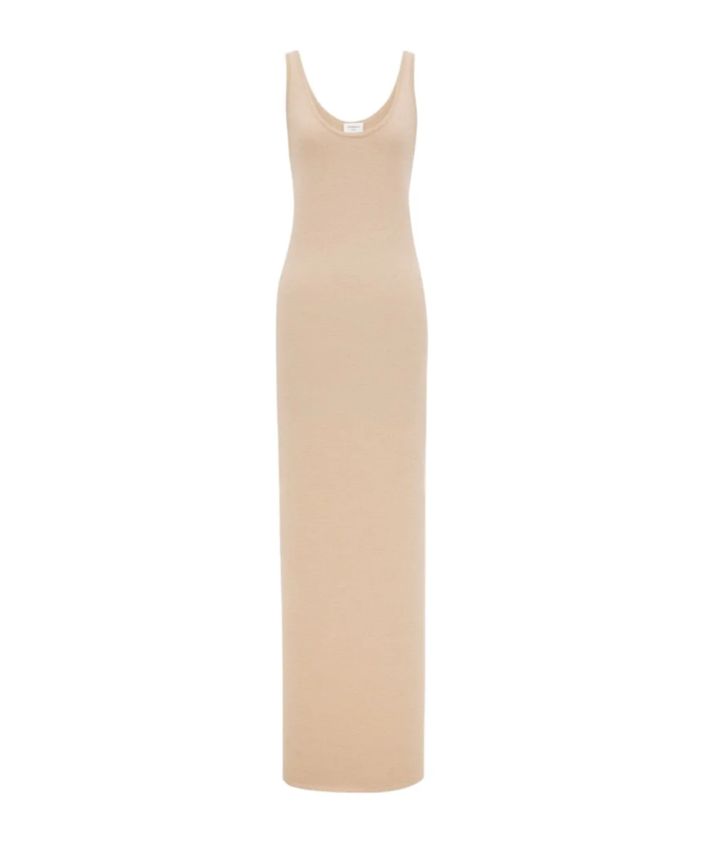 Long Dress In Lurex Knit