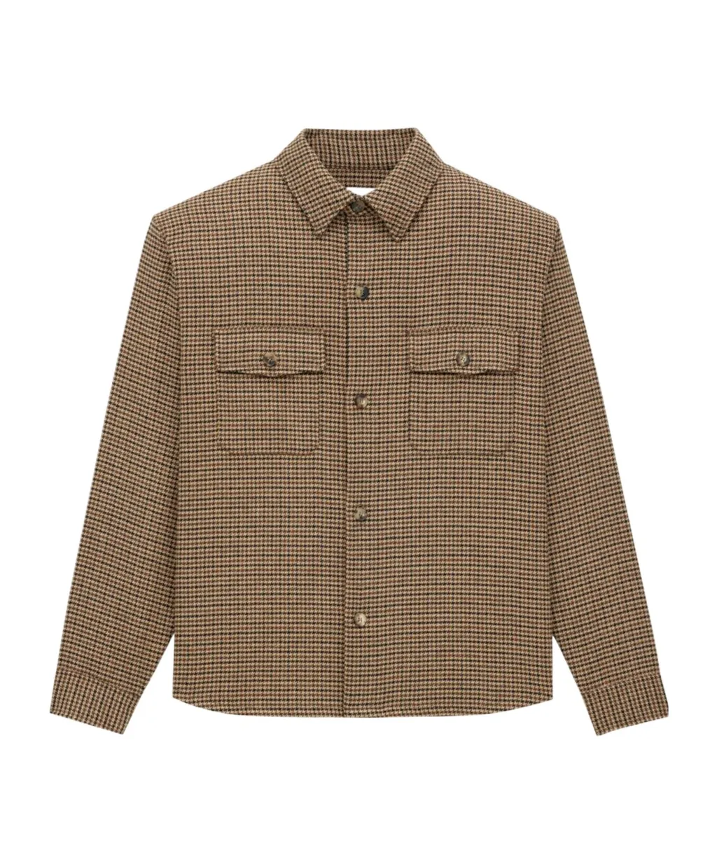 Overshirt In Puppy Tooth