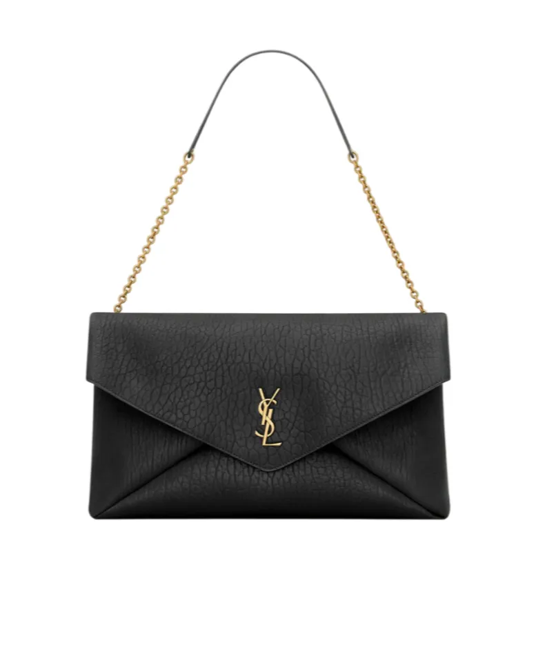 Cassandre Xxl Envelope Pouch On Chain In Lambskin