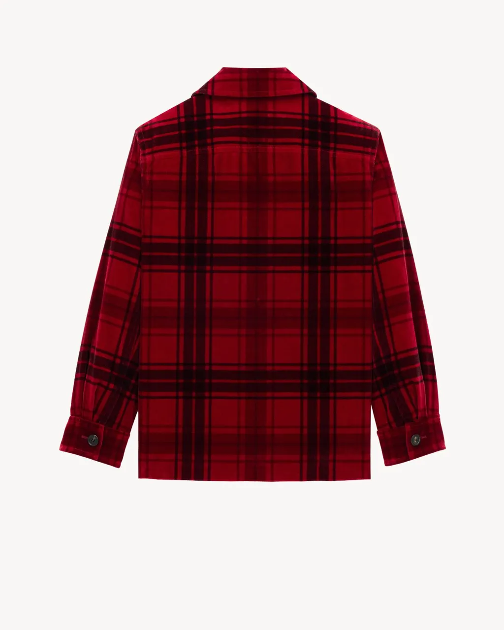 Button-Up Tartan Jacket
