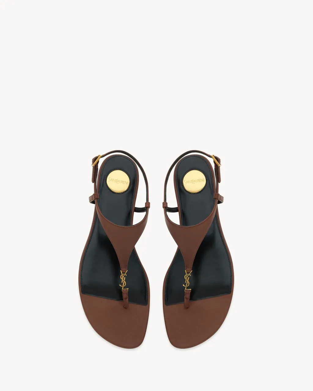 Cassandra Sandals In Smooth Leather