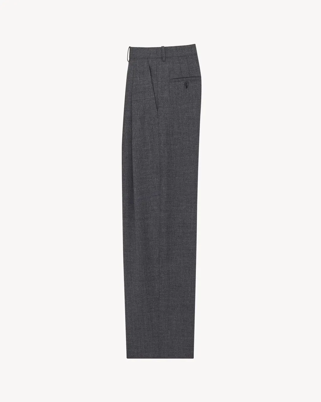Wool Wide Leg Pants