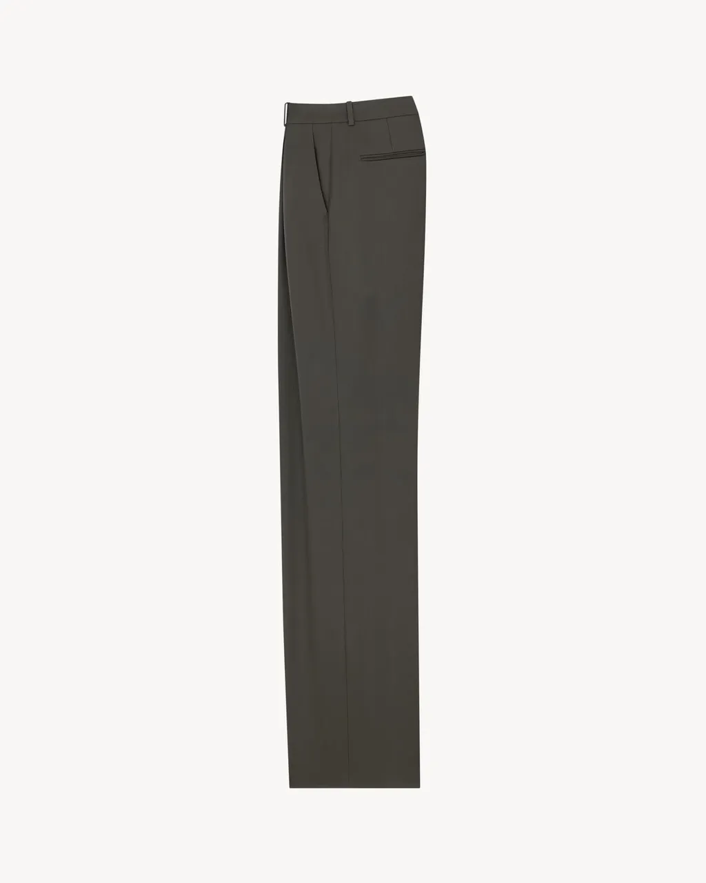 Pants In Wool Gabardine