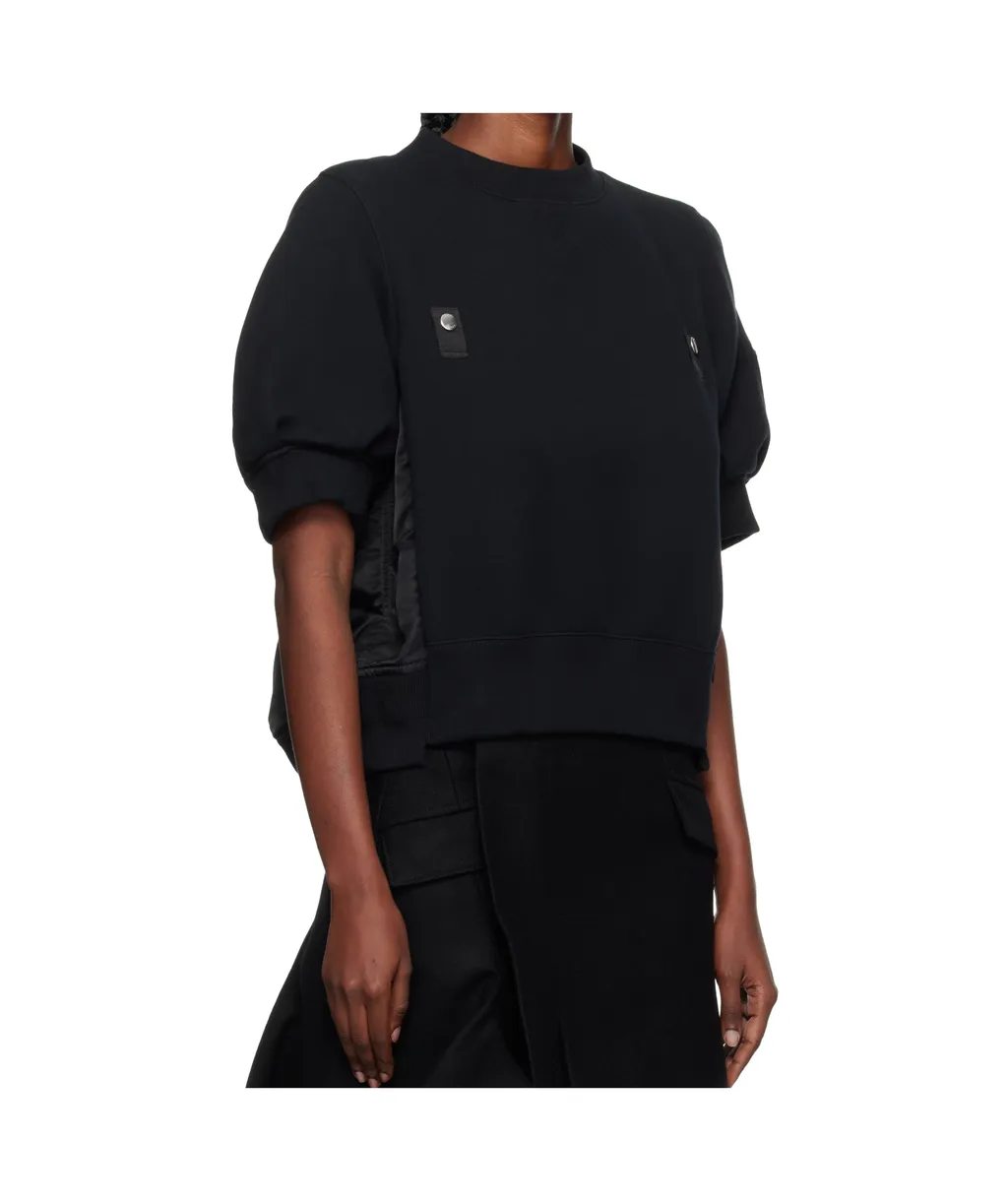 Sponge X Nylon Twill Sweatshirt