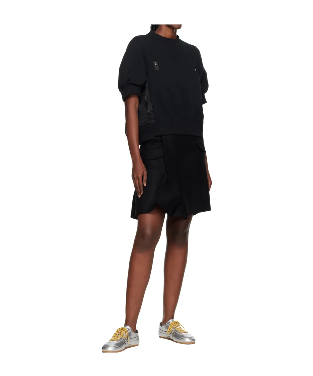 Sponge X Nylon Twill Sweatshirt