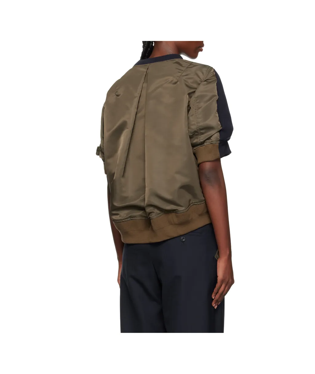 Sponge X Nylon Twill Sweatshirt