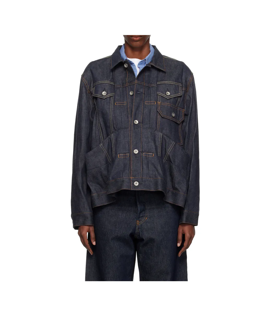 Pocketed Cotton Jacket