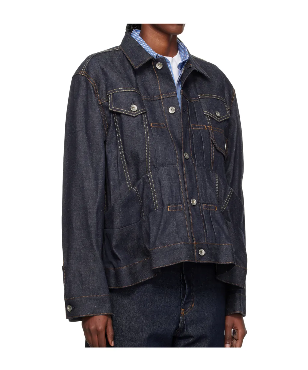 Pocketed Cotton Jacket