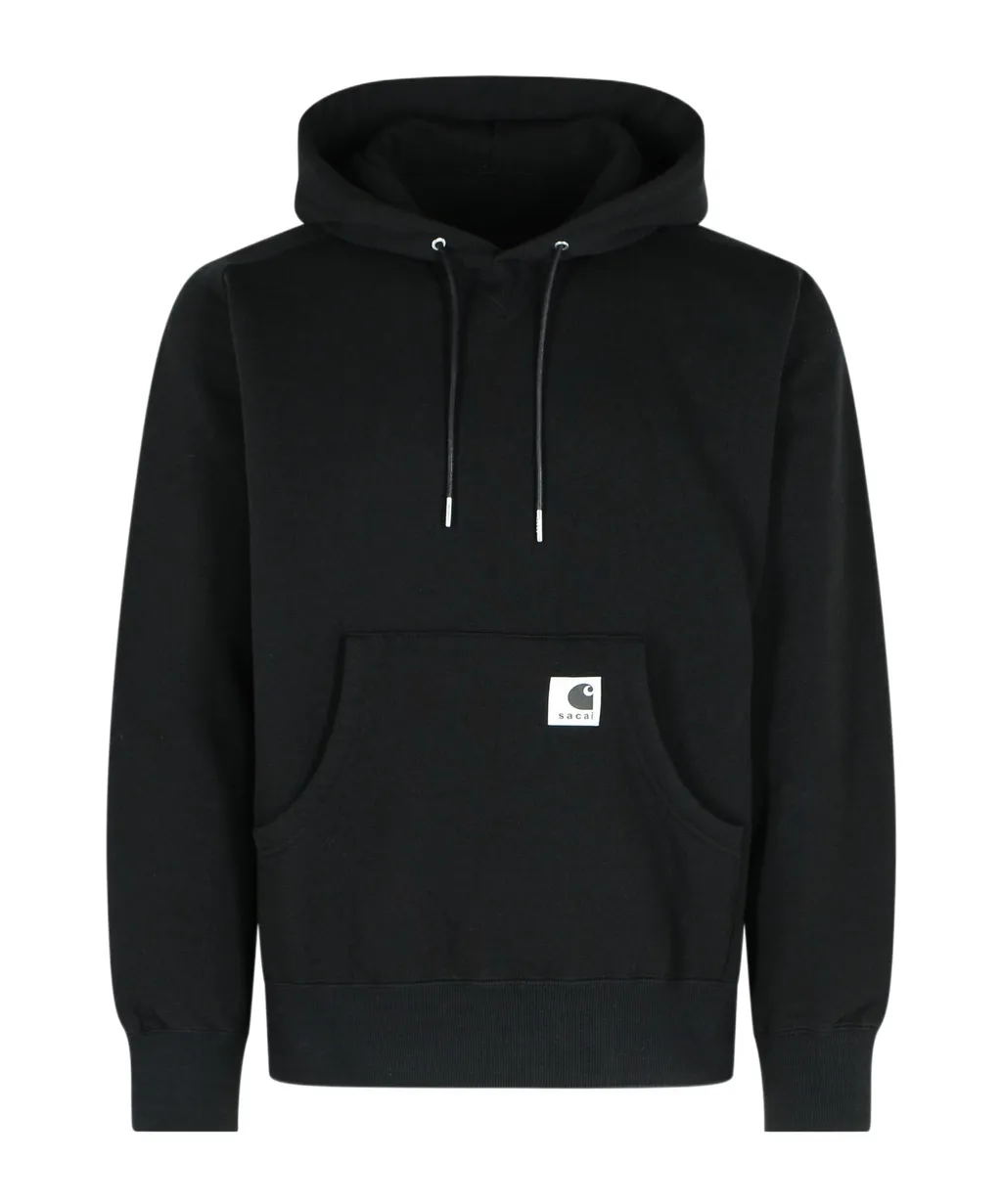 X Carhartt Wip Logo Patch Drawstring Hoodie