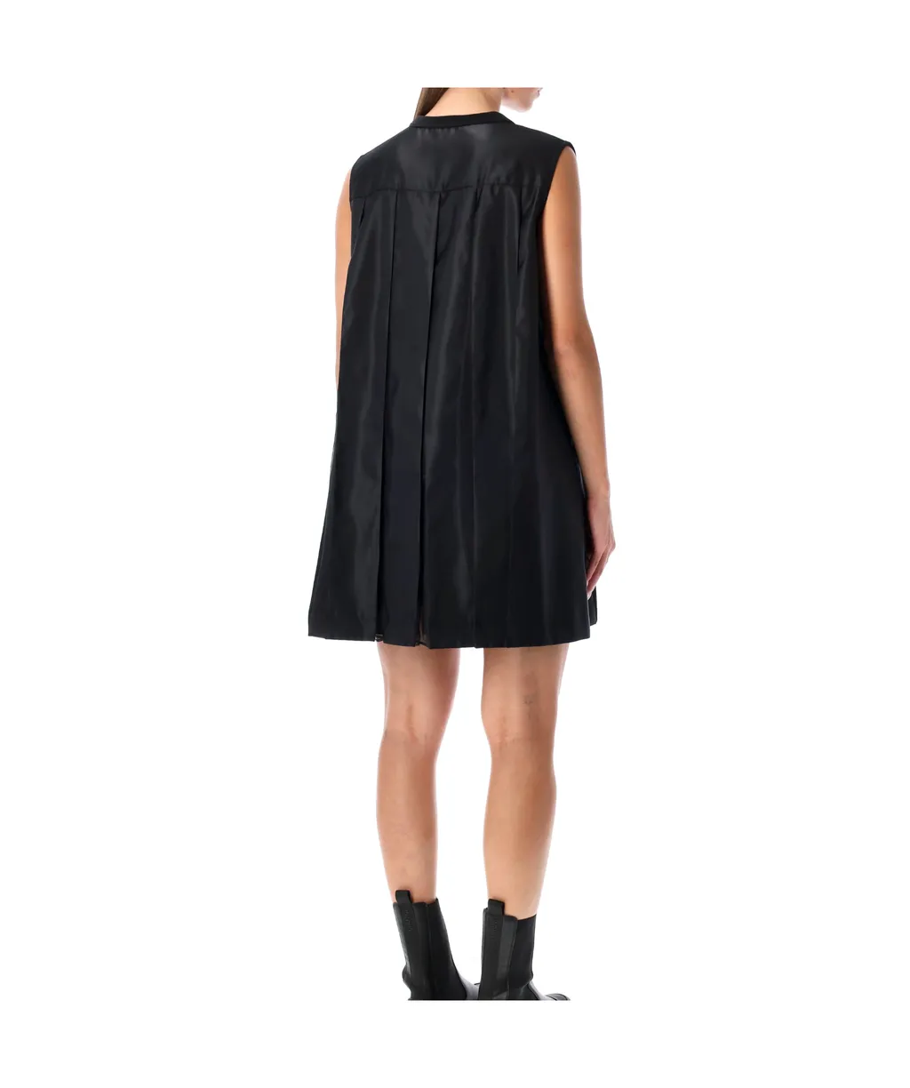 Sleeveless Pleated Dress