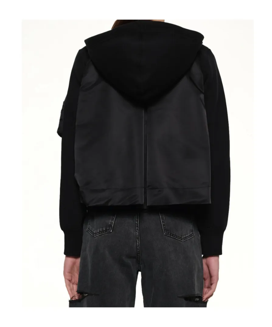 Hooded Zip-Up Sweatshirt