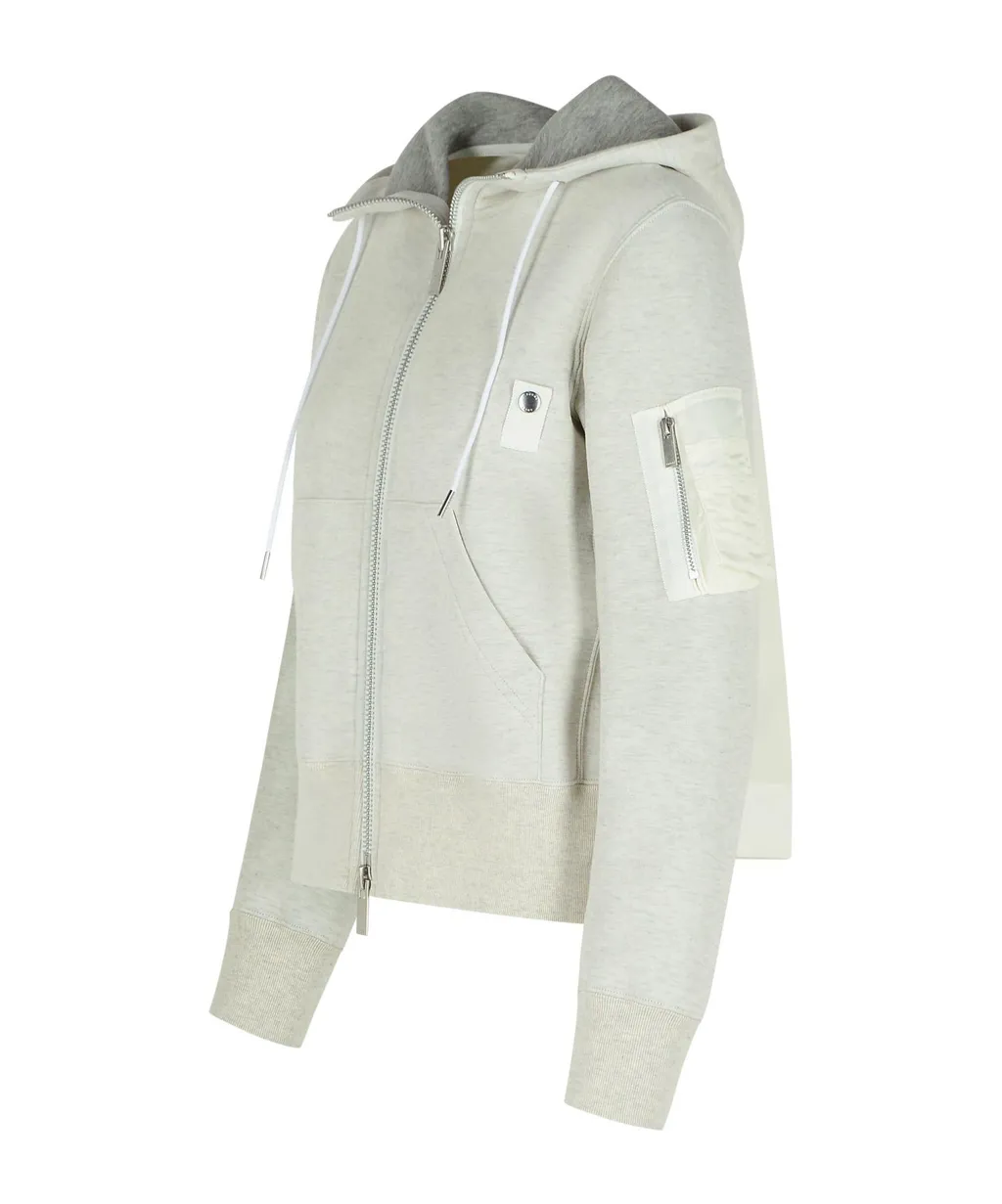 Hooded Zip-Up Sweatshirt