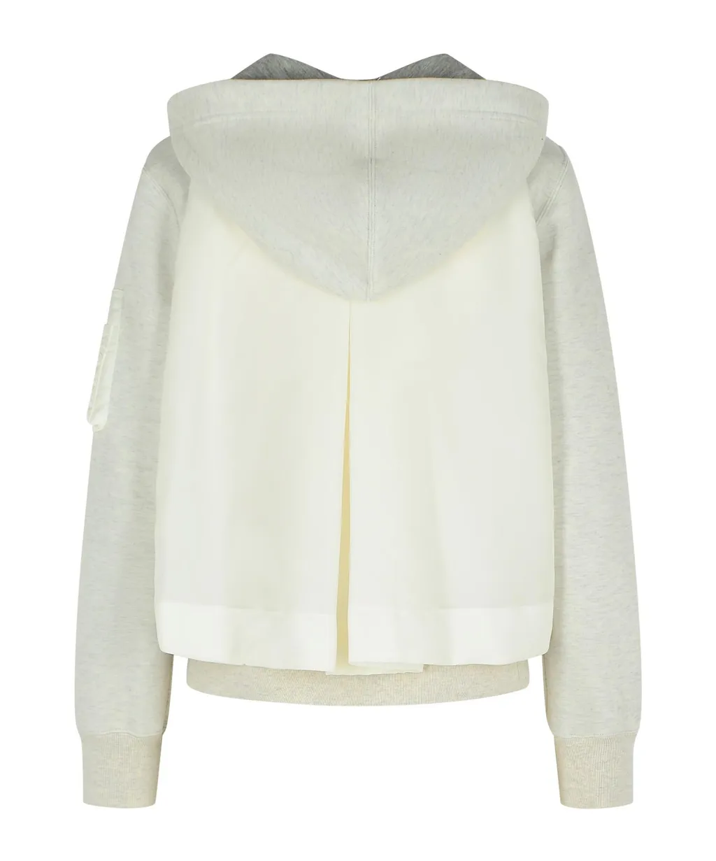 Hooded Zip-Up Sweatshirt