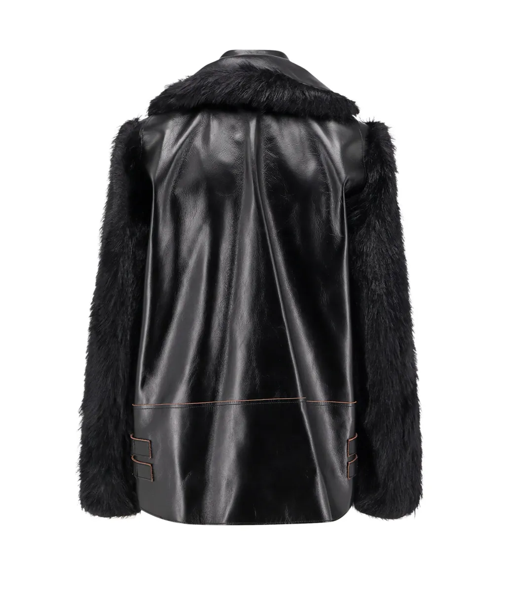Zipped Panelled Jacket