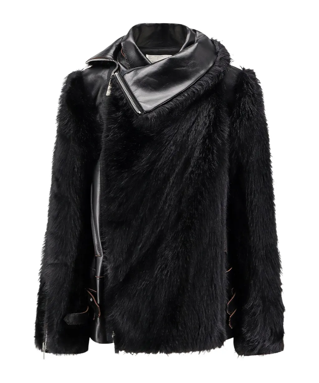 Zipped Panelled Jacket