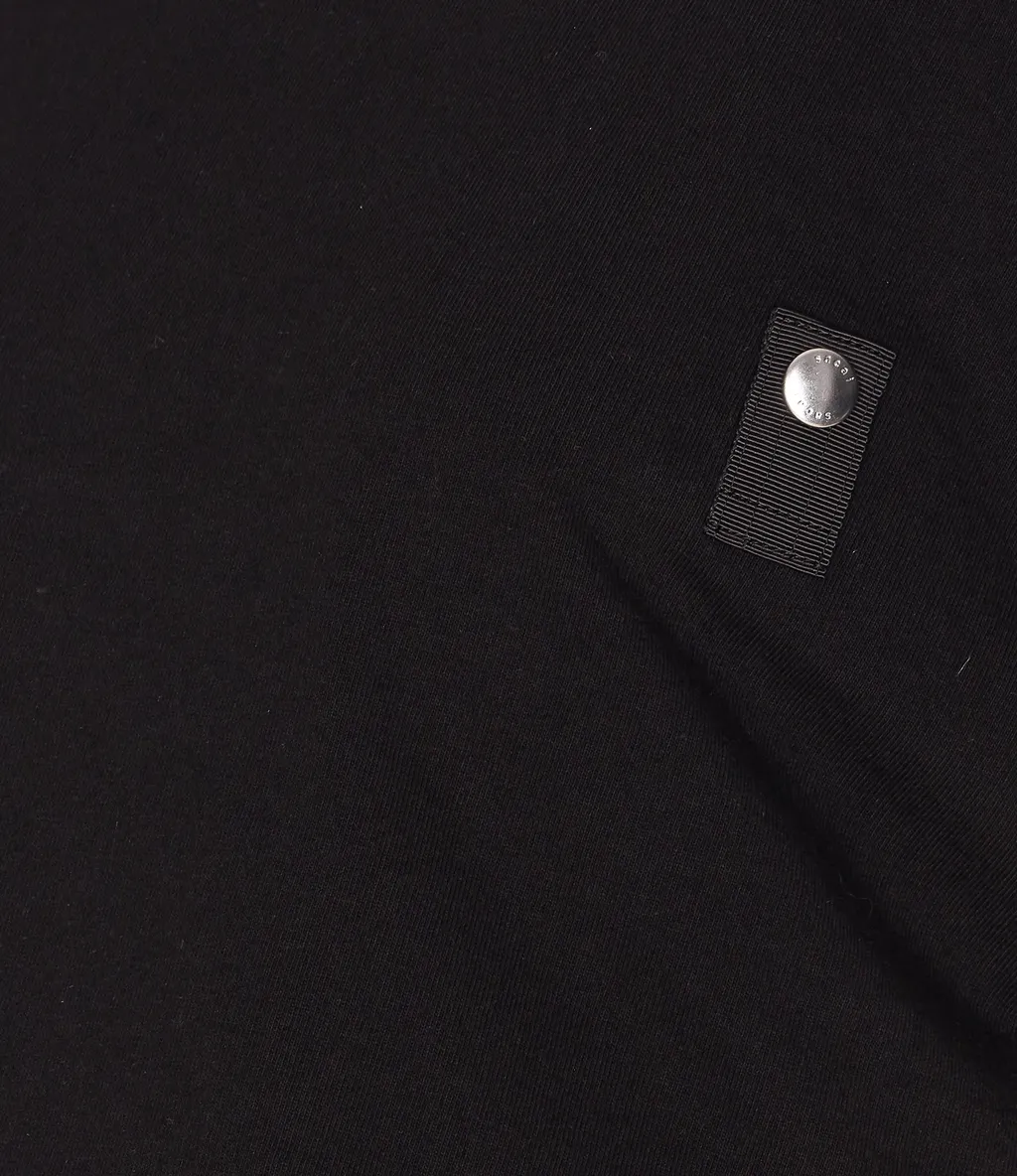 Cotton Jersey X Nylon Twill T-Shirt
