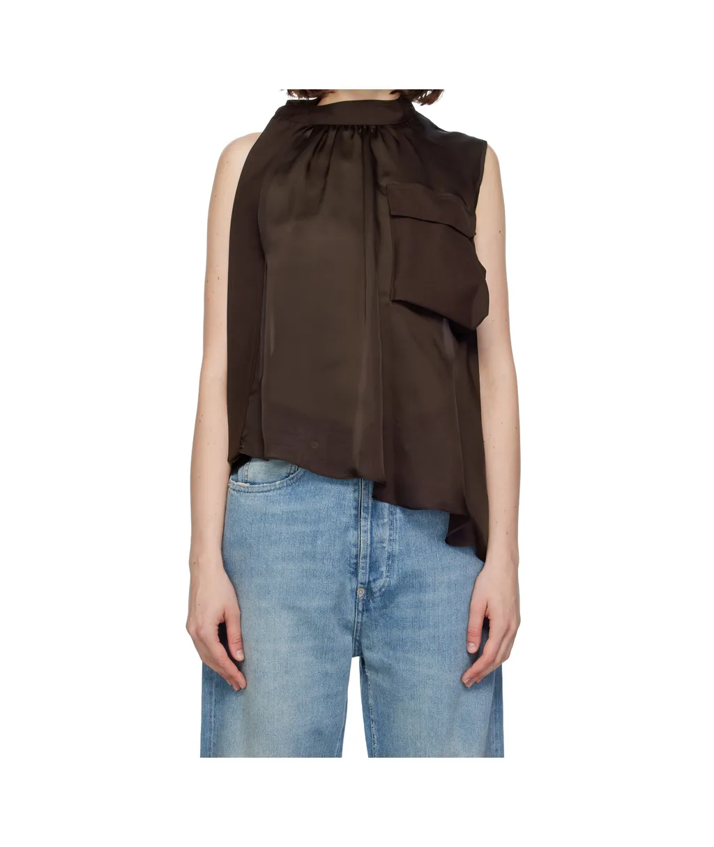 Stand Collar Top